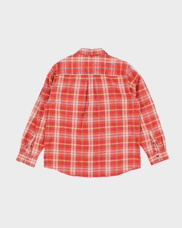 Vintage Woolrich Checked Long Sleeve Shirt - L