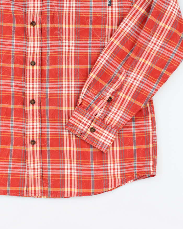 Vintage Woolrich Checked Long Sleeve Shirt - L