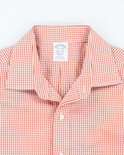 Vintage Brooks Brothers Checked Long Sleeve Shirt - XL