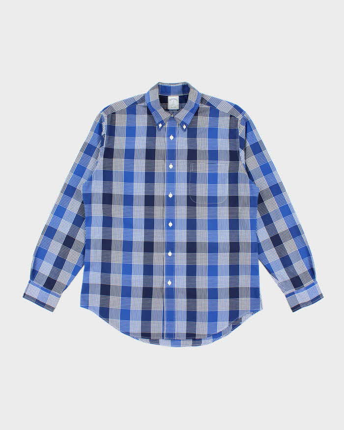 Vintage Brooks Brothers Checked Long Sleeve Shirt - M