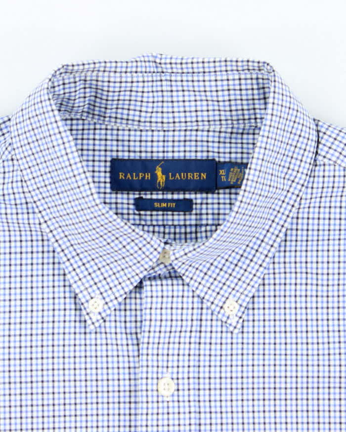 Vintage Ralph Lauren Checked Long Sleeve Shirt - XL