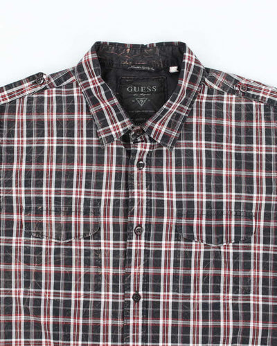 Vintage Y2k 00s Guess Long Sleeve Shirt - L