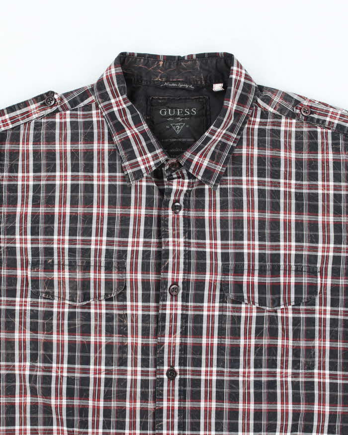 Vintage Y2k 00s Guess Long Sleeve Shirt - L