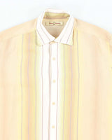 Vintage Tommy Bahama Stripe Long Sleeve Shirt - M