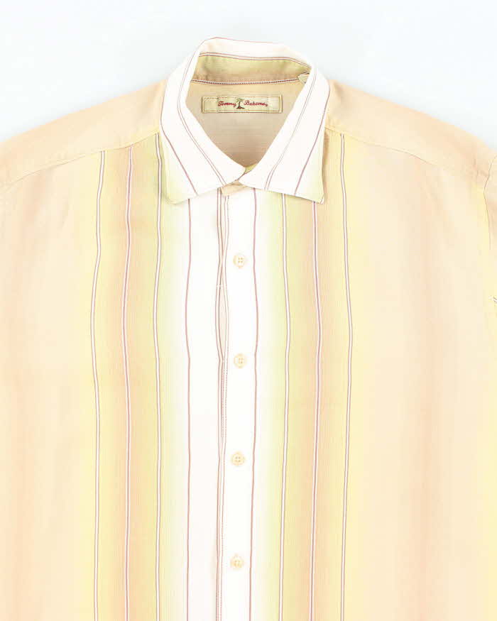 Vintage Tommy Bahama Stripe Long Sleeve Shirt - M