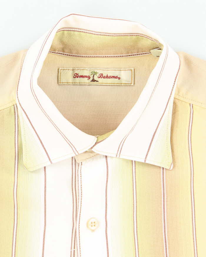 Vintage Tommy Bahama Stripe Long Sleeve Shirt - M