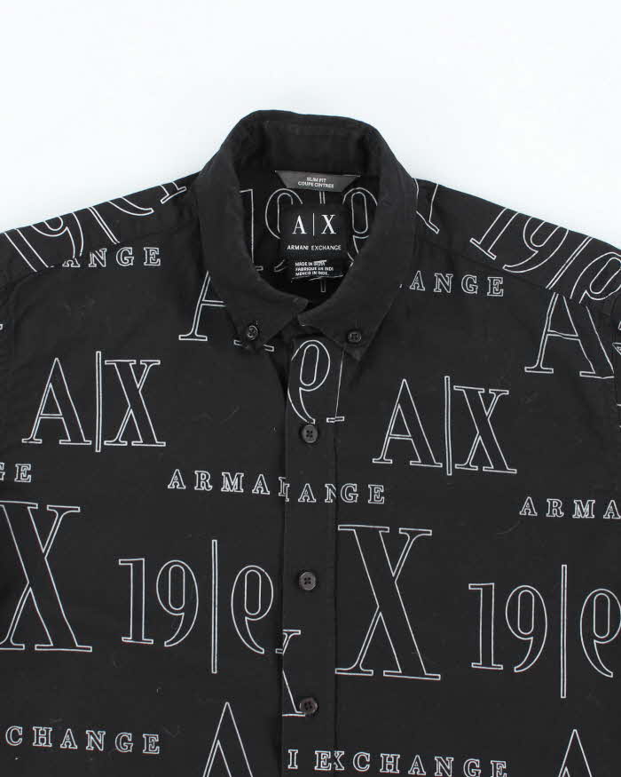 Vintage Y2k 00s Armani Exchange Long Sleeve Shirt - M