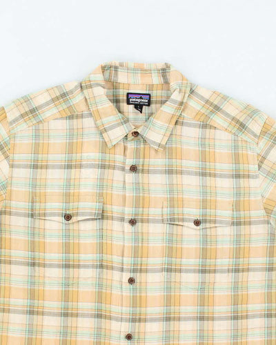 Vintage Patagonia Checked Short Sleeve Shirt - L