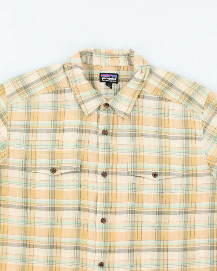 Vintage Patagonia Checked Short Sleeve Shirt - L