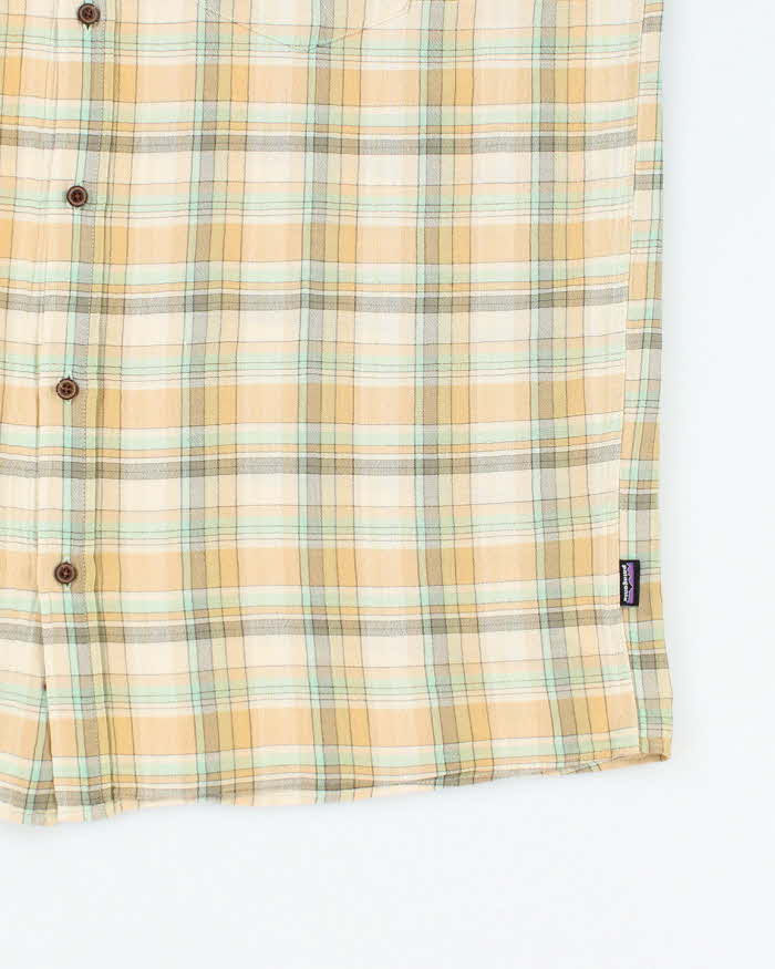 Vintage Patagonia Checked Short Sleeve Shirt - L