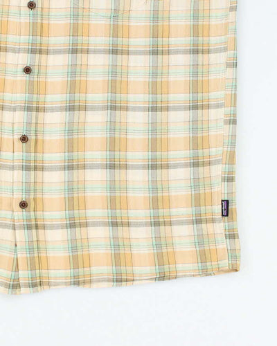 Vintage Patagonia Checked Short Sleeve Shirt - L