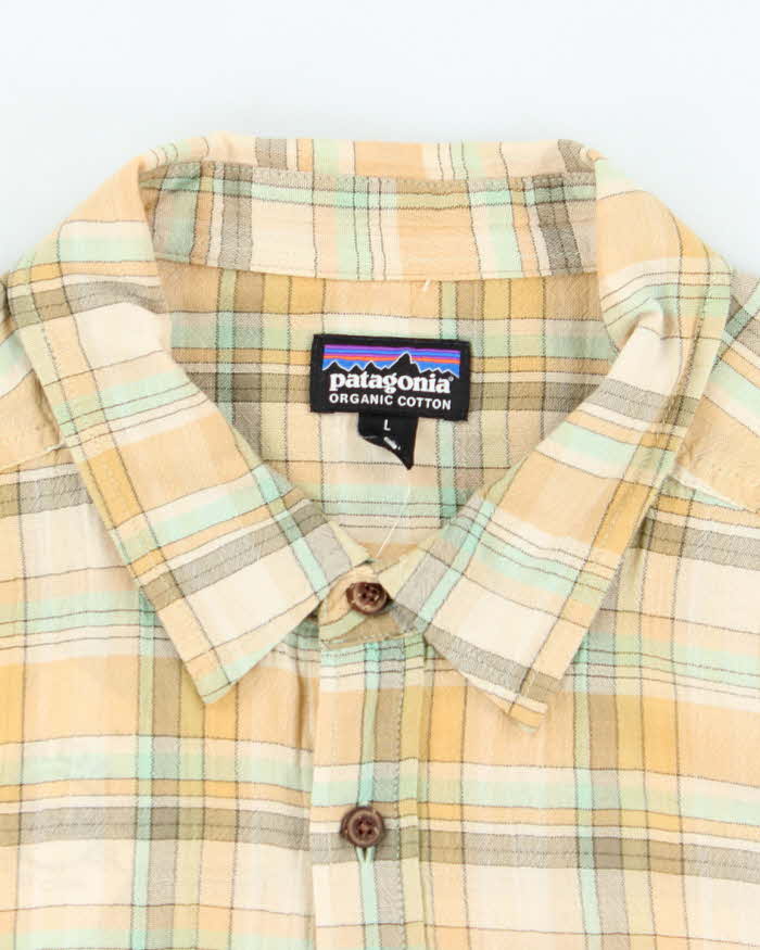 Vintage Patagonia Checked Short Sleeve Shirt - L