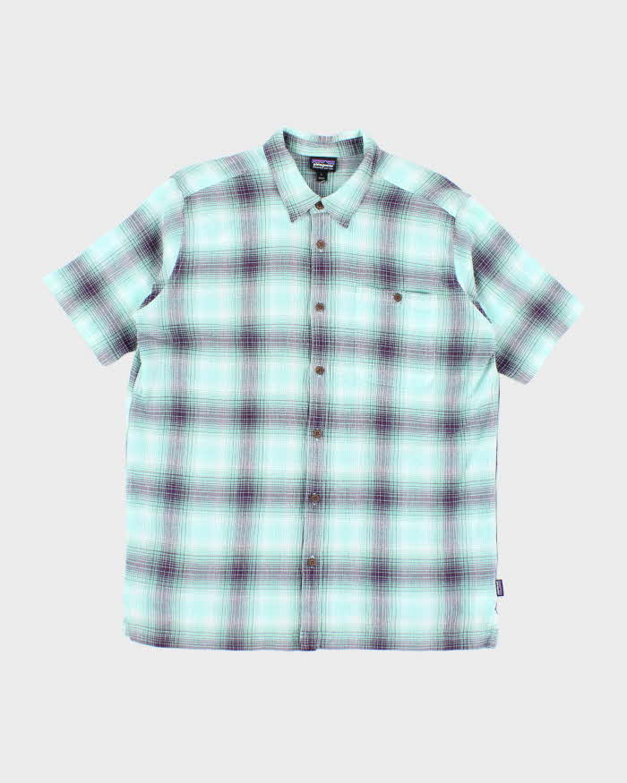 Vintage Patagonia Checked Short Sleeve Shirt - L