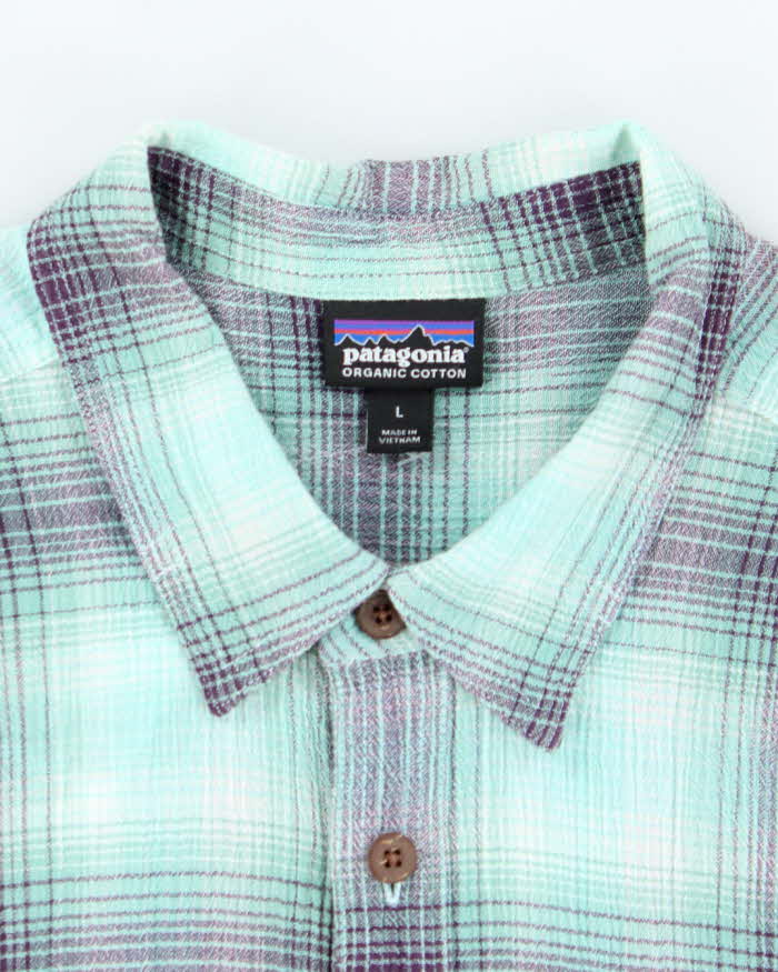 Vintage Patagonia Checked Short Sleeve Shirt - L