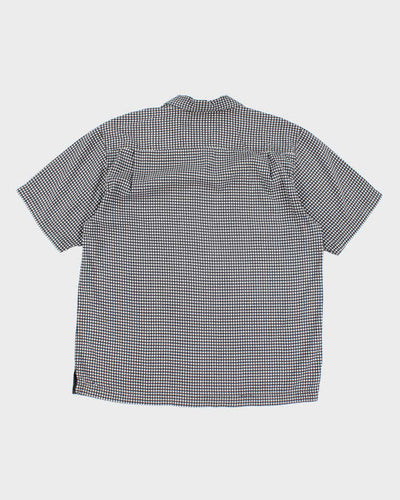 Vintage Tommy Bahama Silk Checked Short Sleeve Shirt - L