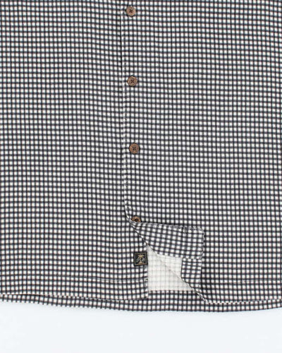 Vintage Tommy Bahama Silk Checked Short Sleeve Shirt - L