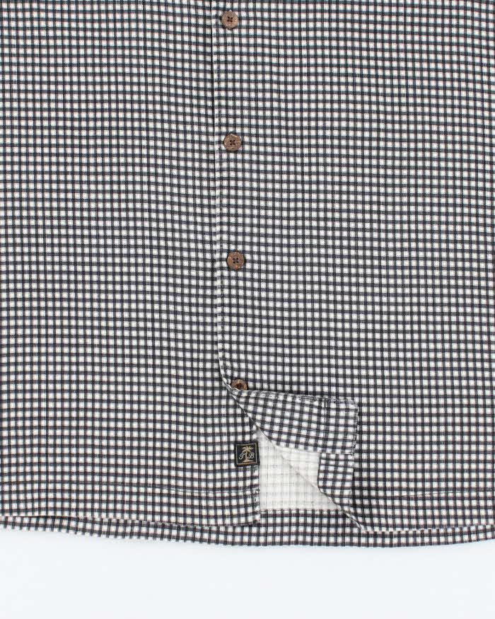 Vintage Tommy Bahama Silk Checked Short Sleeve Shirt - L