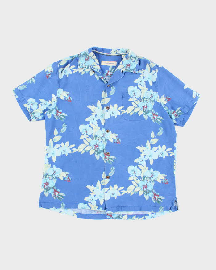 Vintage Tommy Bahama Silk Hawaiian Shirt - L