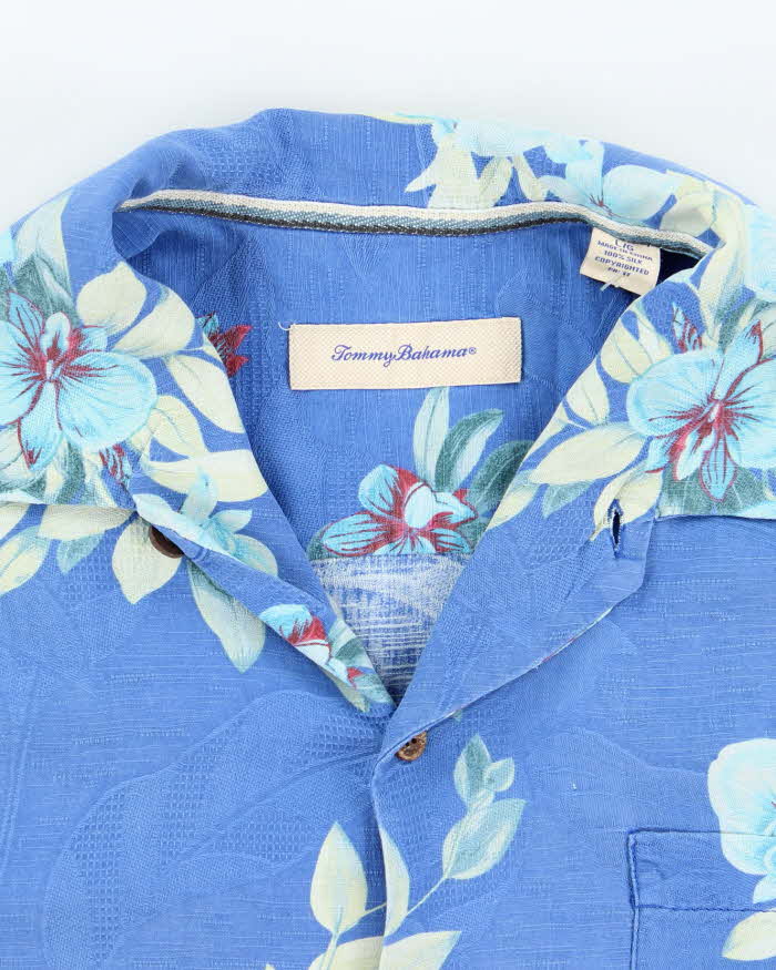 Vintage Tommy Bahama Silk Hawaiian Shirt - L