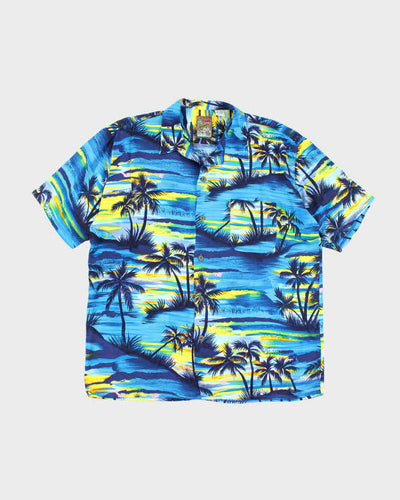 Vintage Pineapple Connections All Over Print Hawaiian Shirt - L