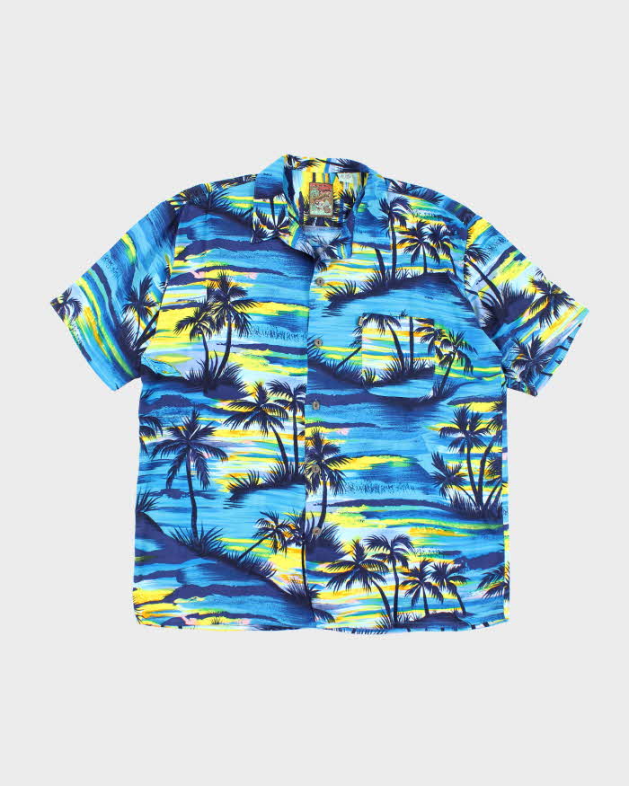 Vintage Pineapple Connections All Over Print Hawaiian Shirt - L