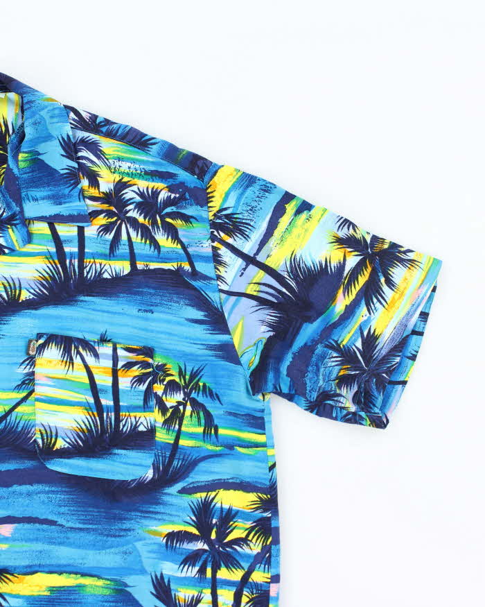 Vintage Pineapple Connections All Over Print Hawaiian Shirt - L