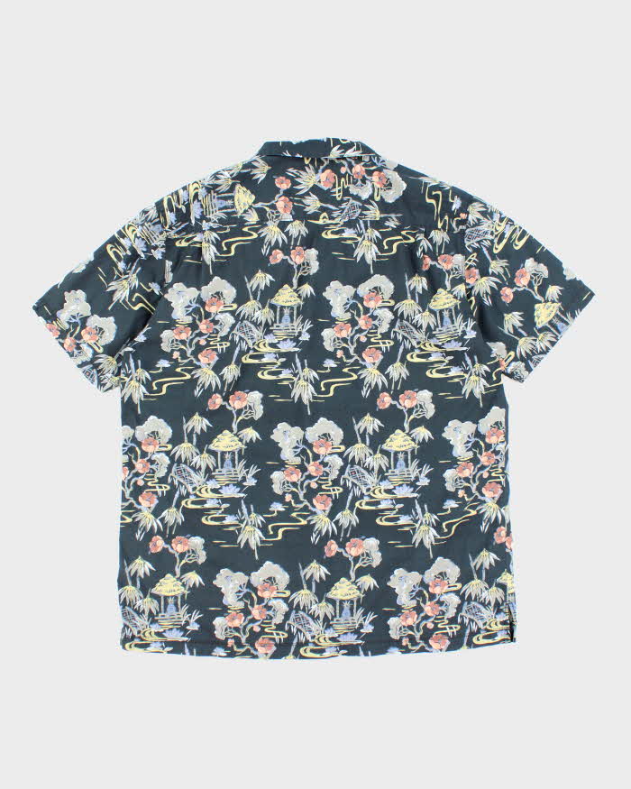 Vintage Tommy Bahama All Over Print Hawaiian Shirt - L