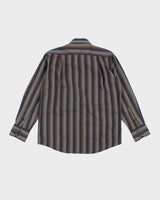 Vintage Roberto Marazzi Stripe Long Sleeve Shirt - L