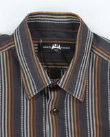 Vintage Roberto Marazzi Stripe Long Sleeve Shirt - L