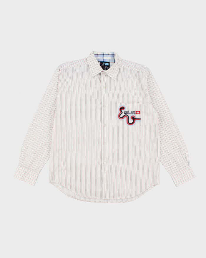Vintage Y2k 00s Ecko Unltd Long Sleeve Shirt - L