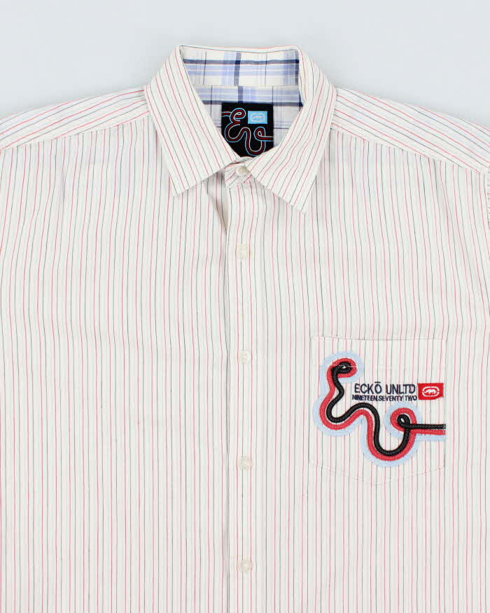 Vintage Y2k 00s Ecko Unltd Long Sleeve Shirt - L