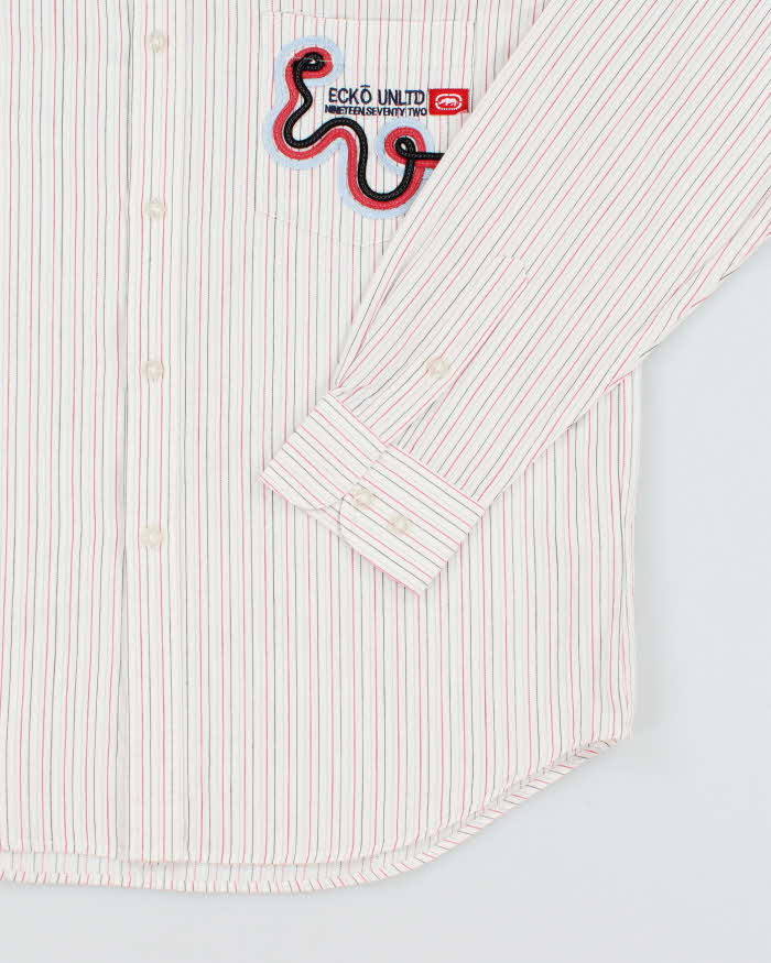 Vintage Y2k 00s Ecko Unltd Long Sleeve Shirt - L