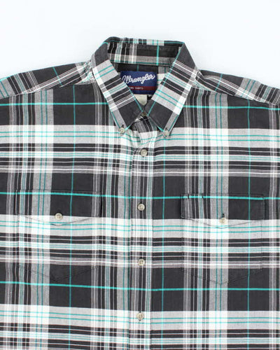 Vintage Wrangler Heavyweight Button Up Flannel Shirt - XL
