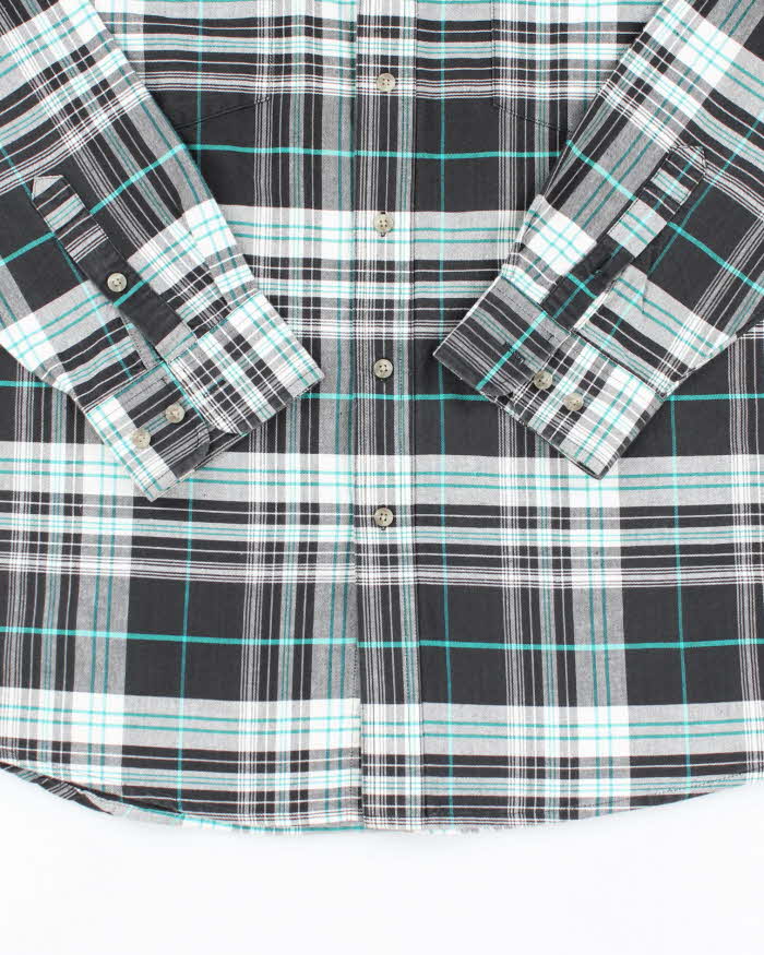 Vintage Wrangler Heavyweight Button Up Flannel Shirt - XL