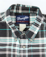 Vintage Wrangler Heavyweight Button Up Flannel Shirt - XL