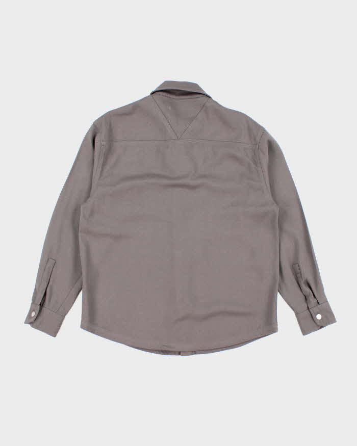Represent Heavyweight Long-sleeve Button Up Shirt - L