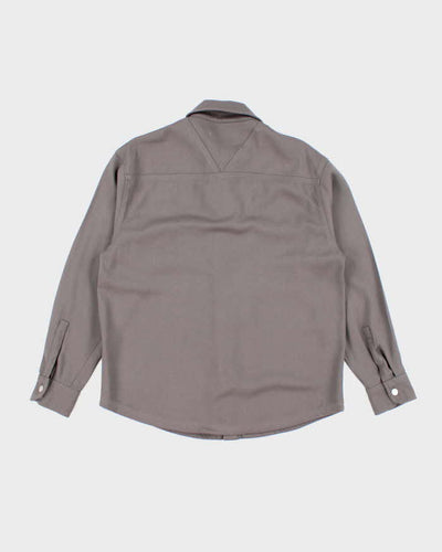 Represent Heavyweight Long-sleeve Button Up Shirt - L