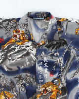 Vintage Y2K Snake Eyes All Over Print Oversized Shirt - XL