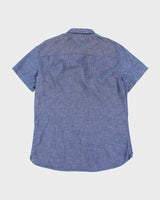 Vintage Armani Exchange Small Logo Short-sleeved Shirt - L