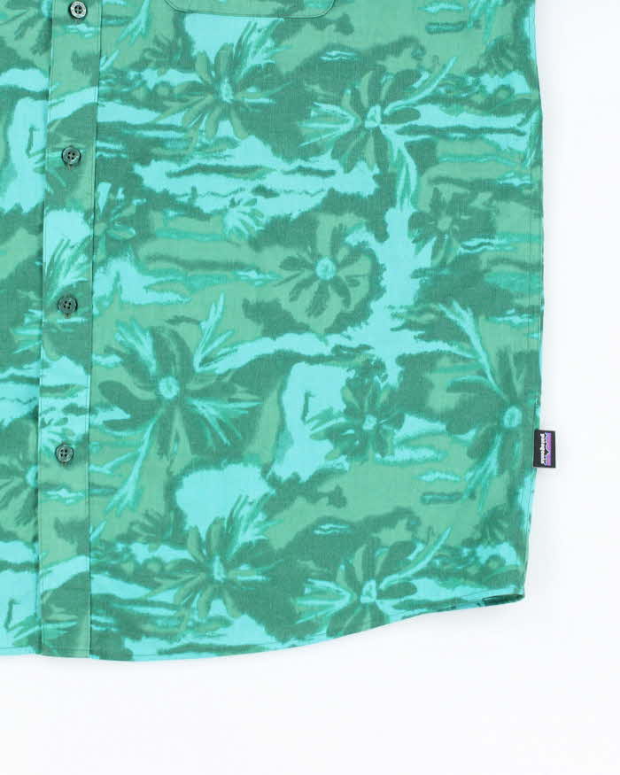 Vintage Patagonia Floral Patterned Short Sleeve Shirt - XL