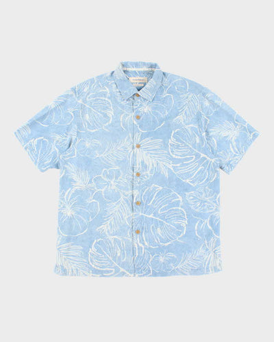 Vintage Tommy Bahama Lightweight Patterned Hawaiian Shirt - L