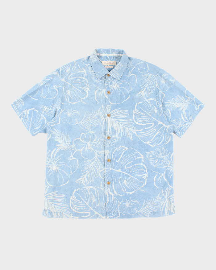 Vintage Tommy Bahama Lightweight Patterned Hawaiian Shirt - L