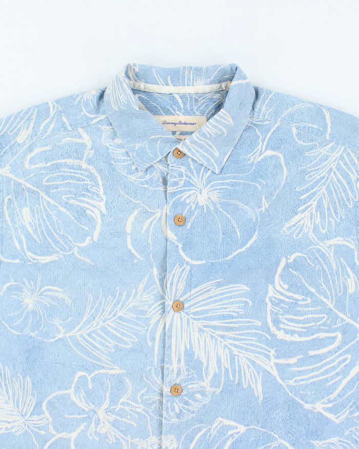 Vintage Tommy Bahama Lightweight Patterned Hawaiian Shirt - L