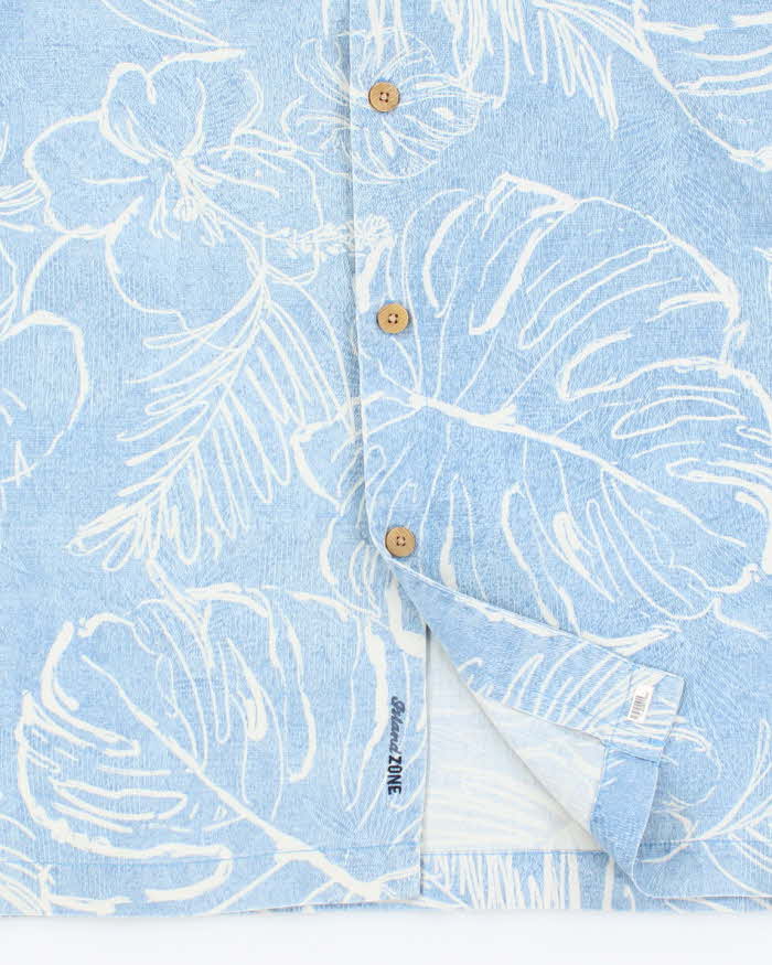 Vintage Tommy Bahama Lightweight Patterned Hawaiian Shirt - L