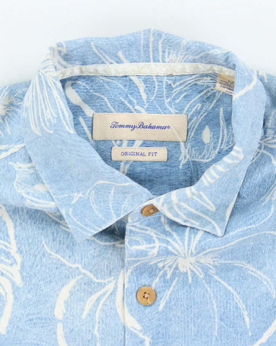 Vintage Tommy Bahama Lightweight Patterned Hawaiian Shirt - L