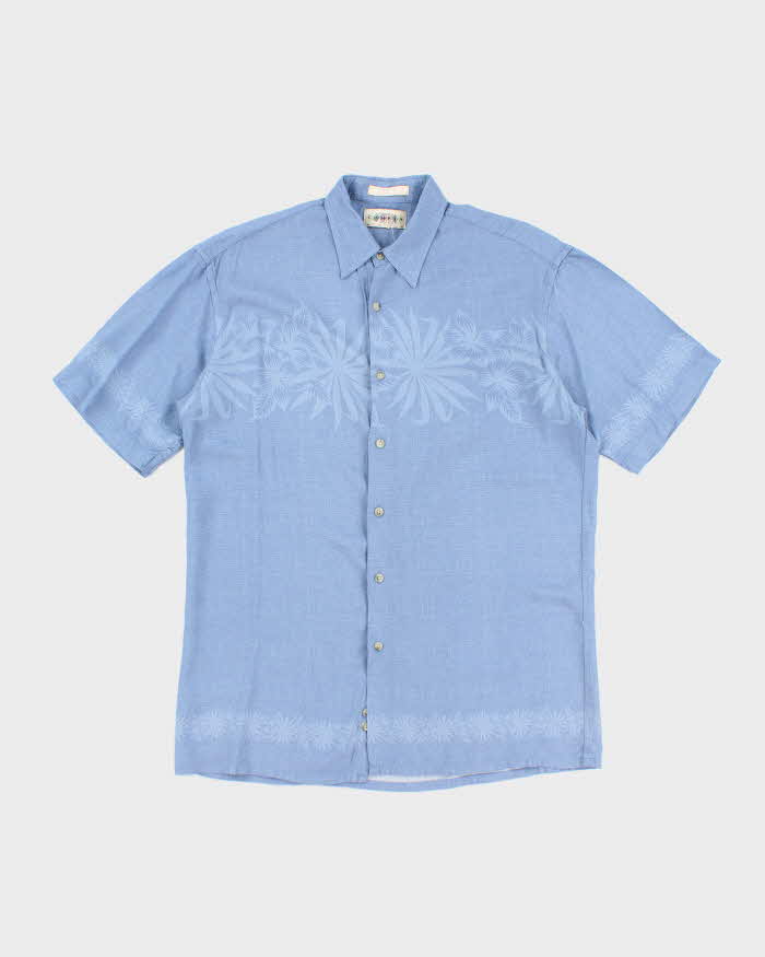 Vintage Campia Lightweight Patterned Hawaiian Shirt - L