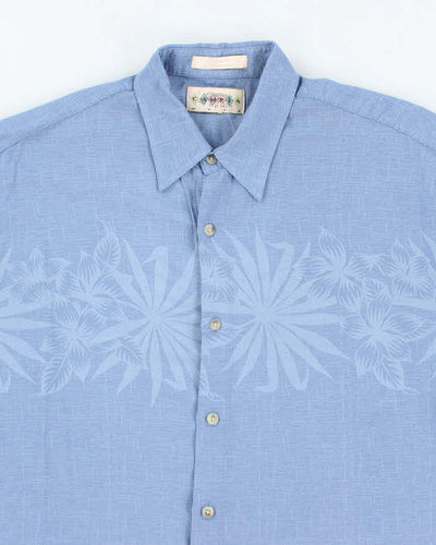 Vintage Campia Lightweight Patterned Hawaiian Shirt - L