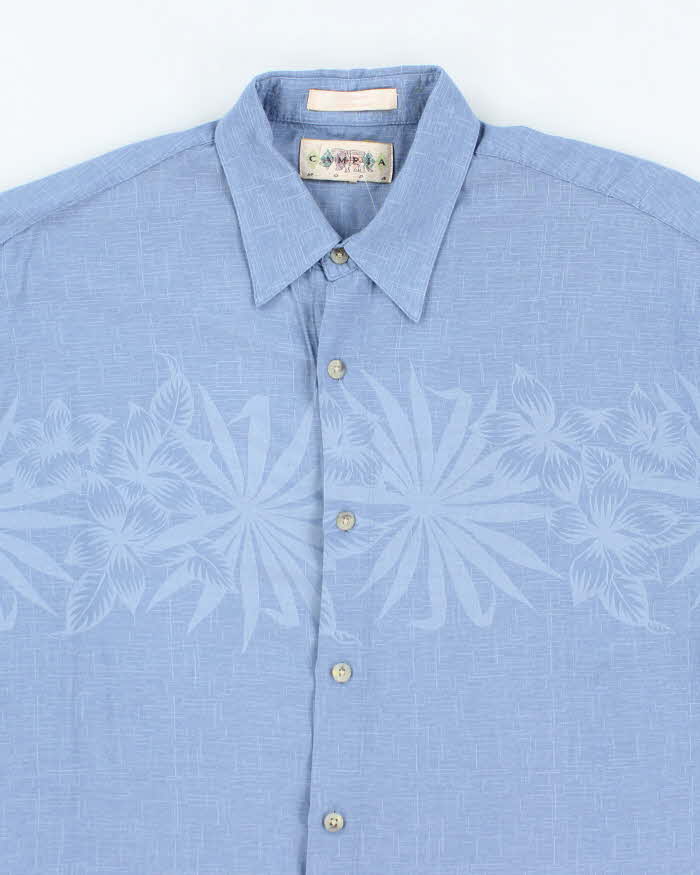 Vintage Campia Lightweight Patterned Hawaiian Shirt - L
