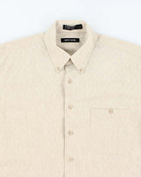 Vintage 2000's Pierre Cardin Patterned Short Sleeve Shirt - L