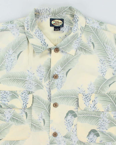 Vintage Tommy Bahama Patterned Lightweight Hawaiian Shirt - L